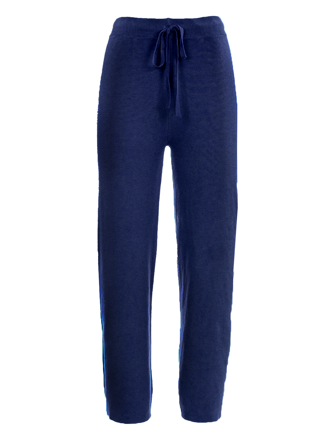 PANTALONE IN MAGLIA CALATA, TG UNICA - BLUE